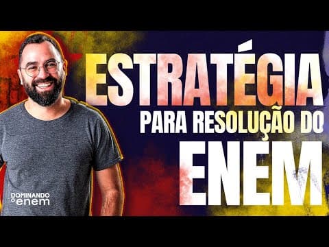 Thumbnail da aula: 👽 Estratégia e resolução de questões de BIOLOGIA no Enem