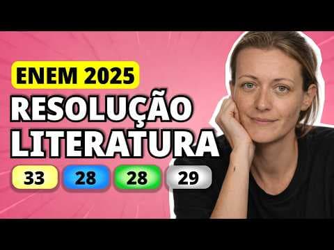 Thumbnail da aula: ENEM 2025 Linguagens – Questão 33 | Pequenino morto Tange o sino, tange, numa voz de choro, Numa voz