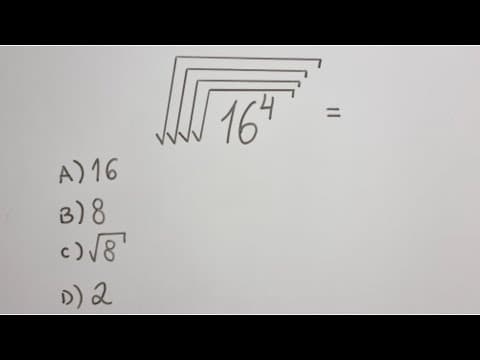 Thumbnail da aula: 🔥 HELP MATEMÁTICA BÁSICA -  Desafio de Radiciação  #379