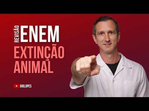 Thumbnail da aula: ENEM (2021) - Estudo aponta que a extinção de preguiças-gingantes, cuja base da dieta eram frutos...