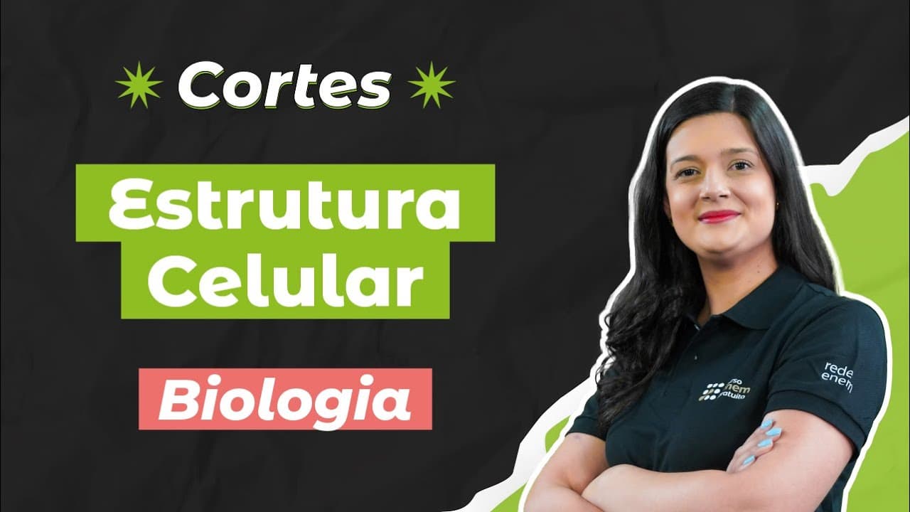 Thumbnail: CORTES DOS AULÕES ENEM 2025: Estrutura Celular | Biologia para o Enem | Cláudia Aguiar