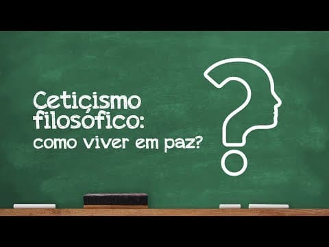 Thumbnail da aula: Videoaulas Poliedro | Enem | Ceticismo filosófico: como viver em paz?