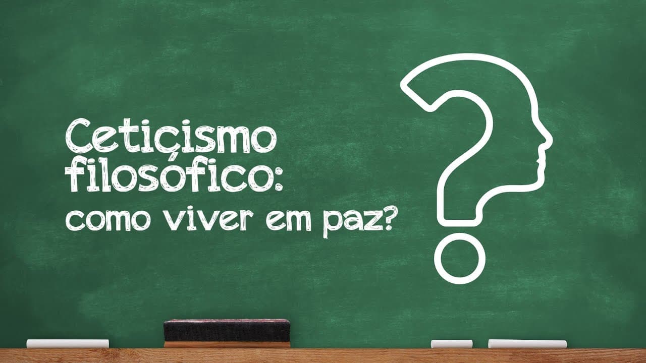 Thumbnail: Videoaulas Poliedro | Enem | Ceticismo filosófico: como viver em paz?