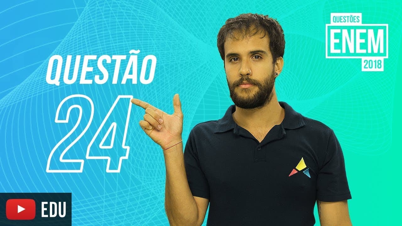 Thumbnail: Enem 2018 | Construção textual | questão 24 (caderno amarelo)