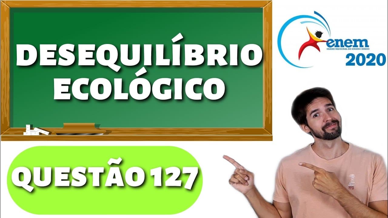 Thumbnail: QUESTÃO ENEM 2020: A fragmentação dos hábitats é caracterizada pela formação de ilhas da paisagem
