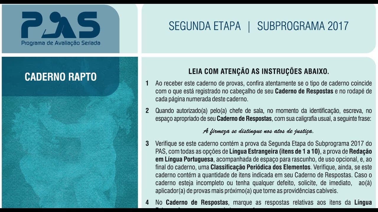 Thumbnail: PAS 02 - Subprograma 2017 (item 107)
