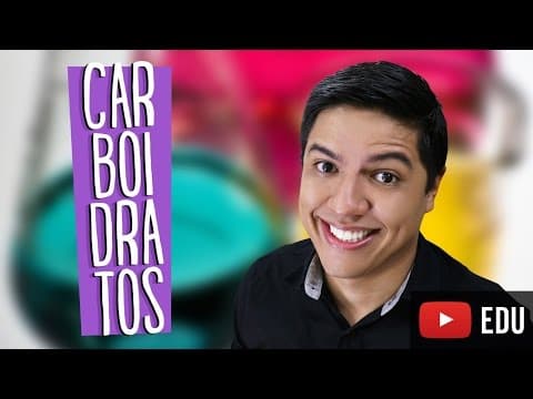 Thumbnail da aula: CARBOIDRATOS - GLICÍDIOS - BIOQUÍMICA - COMPOSTOS ORGÂNICOS - Biologia com o Prof. Kennedy Ramos