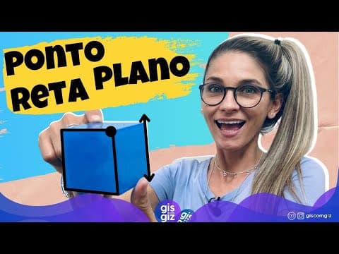 Thumbnail da aula: PONTO, RETA E PLANO | ELEMENTOS PRIMITIVOS DA GEOMETRIA | \Prof. Gis/