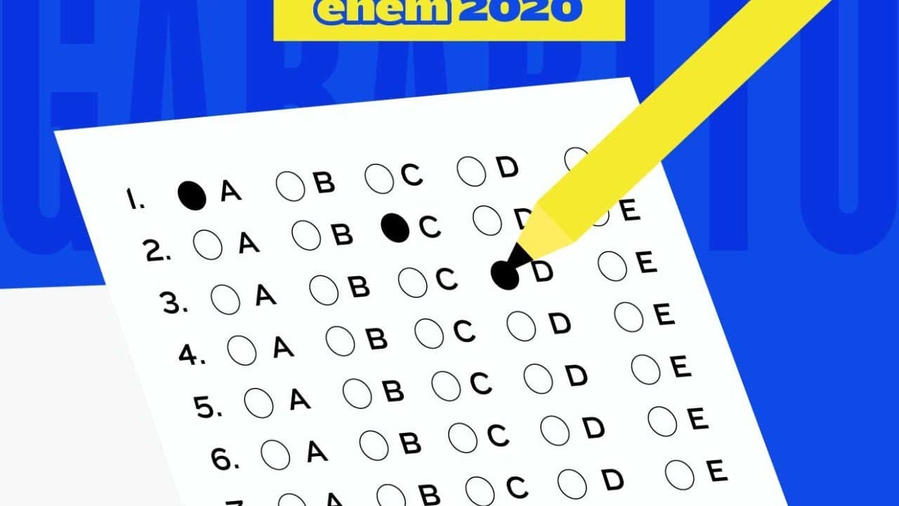 Thumbnail: Enem 2020 - Confira gabarito e redação comentados