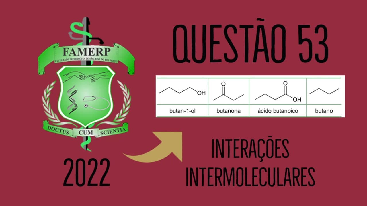 Thumbnail: FAMERP 2022 | PRIMEIRO DIA | QUESTÃO 53