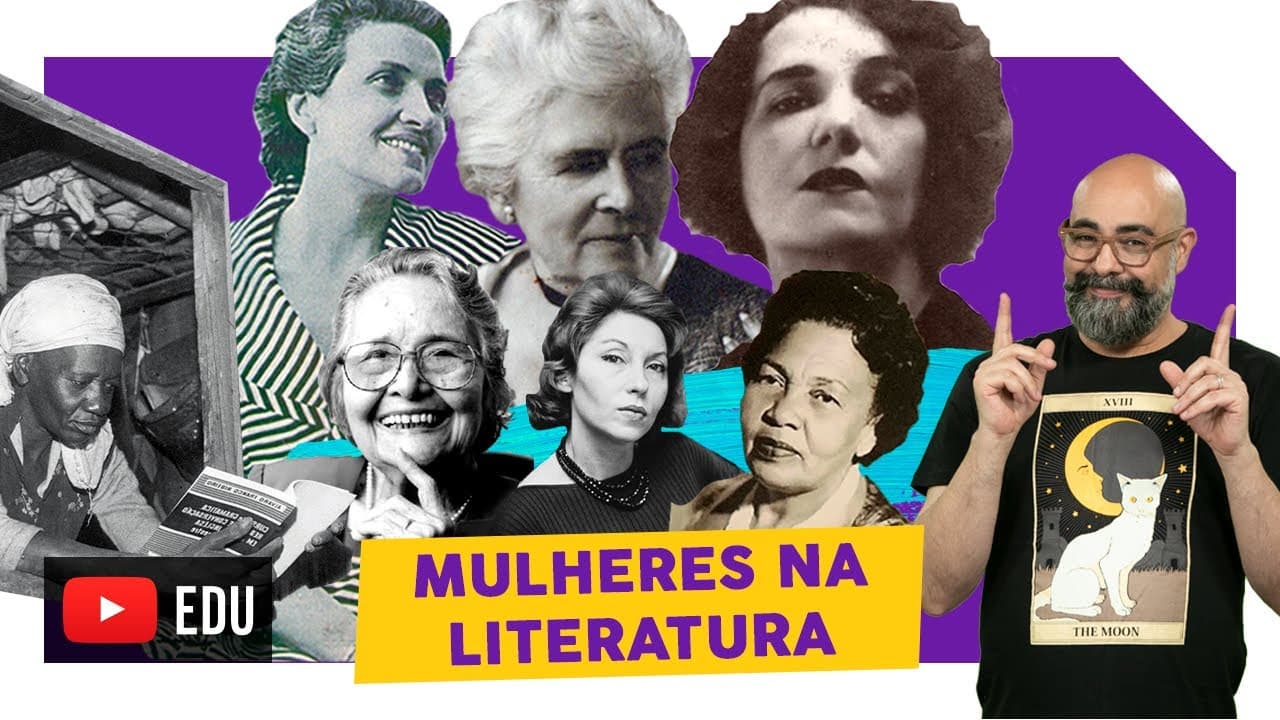 Thumbnail: Mulheres na Literatura | Gilka Machado, Maria Firmina dos Reis, Maria Carolina de Jesus e outras