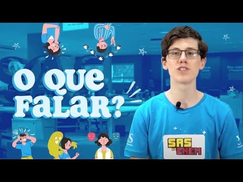 Thumbnail da aula: O ESTIGMA ASSOCIADO ÀS DOENÇAS MENTAIS NA SOCIEDADE BRASILEIRA | REDAÇÃO ENEM 2020 | Lucas Felpi