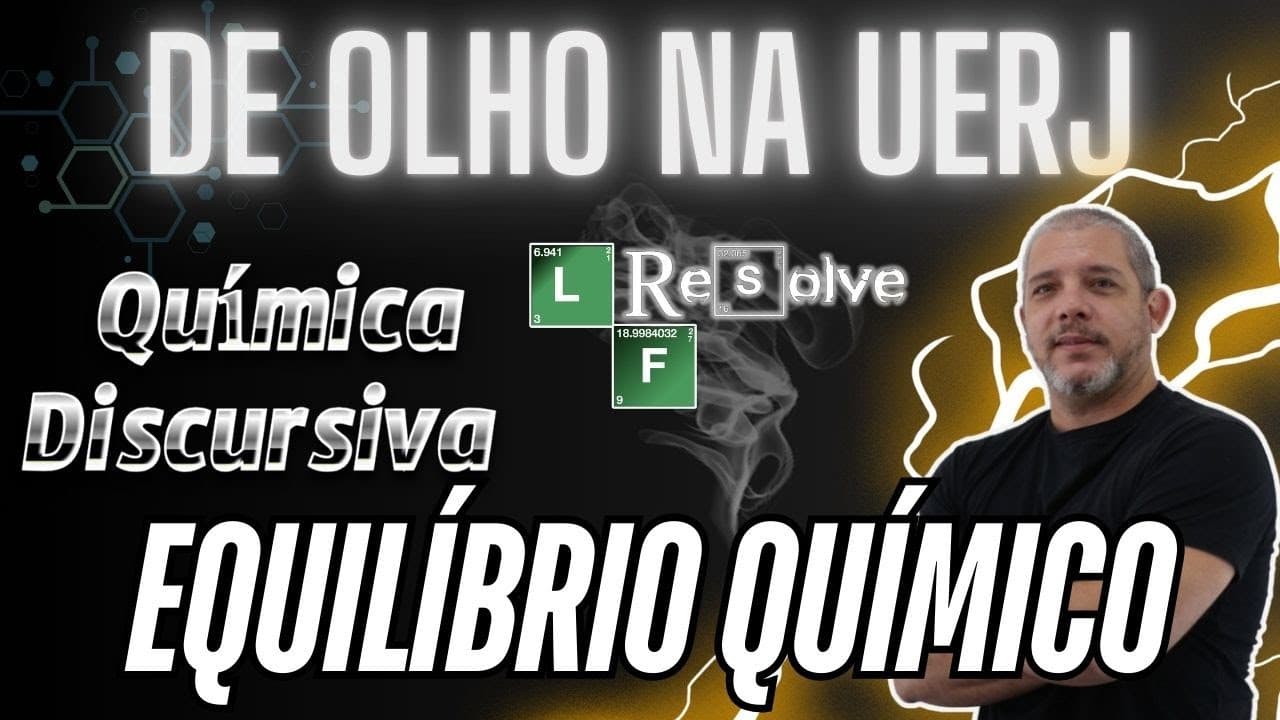 Thumbnail: UERJ 2024 Química 2ª Fase A dissolução de sais em água produzem soluções ácidas, básicas ou neutras