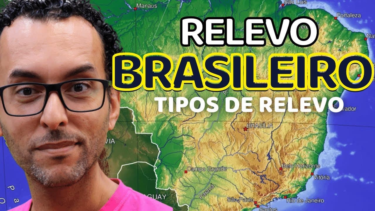 Thumbnail: RELEVO BRASILEIRO - TIPOS DE RELEVO | NOTA 10