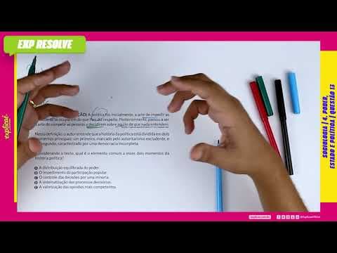 Thumbnail da aula: A POLÍTICA FOI, INICIALMENTE, A ARTE DE IMPEDIR AS PESSOAS DE SE (...) | PODER, ESTADO E POLÍTICA