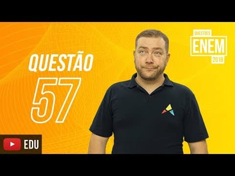 Thumbnail da aula: ENEM 2018 | Cartografia e expansão marítma | questão 57 (caderno amarelo)