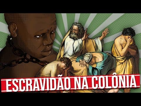 Thumbnail da aula: OS PORQUÊS DOS PORTUGUESES ESCRAVIZAREM POVOS AFRICANOS