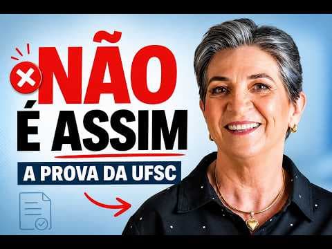 Thumbnail da aula: Como é a PROVA de PROFICIÊNCIA em INGLÊS para MESTRADO da UFSC?