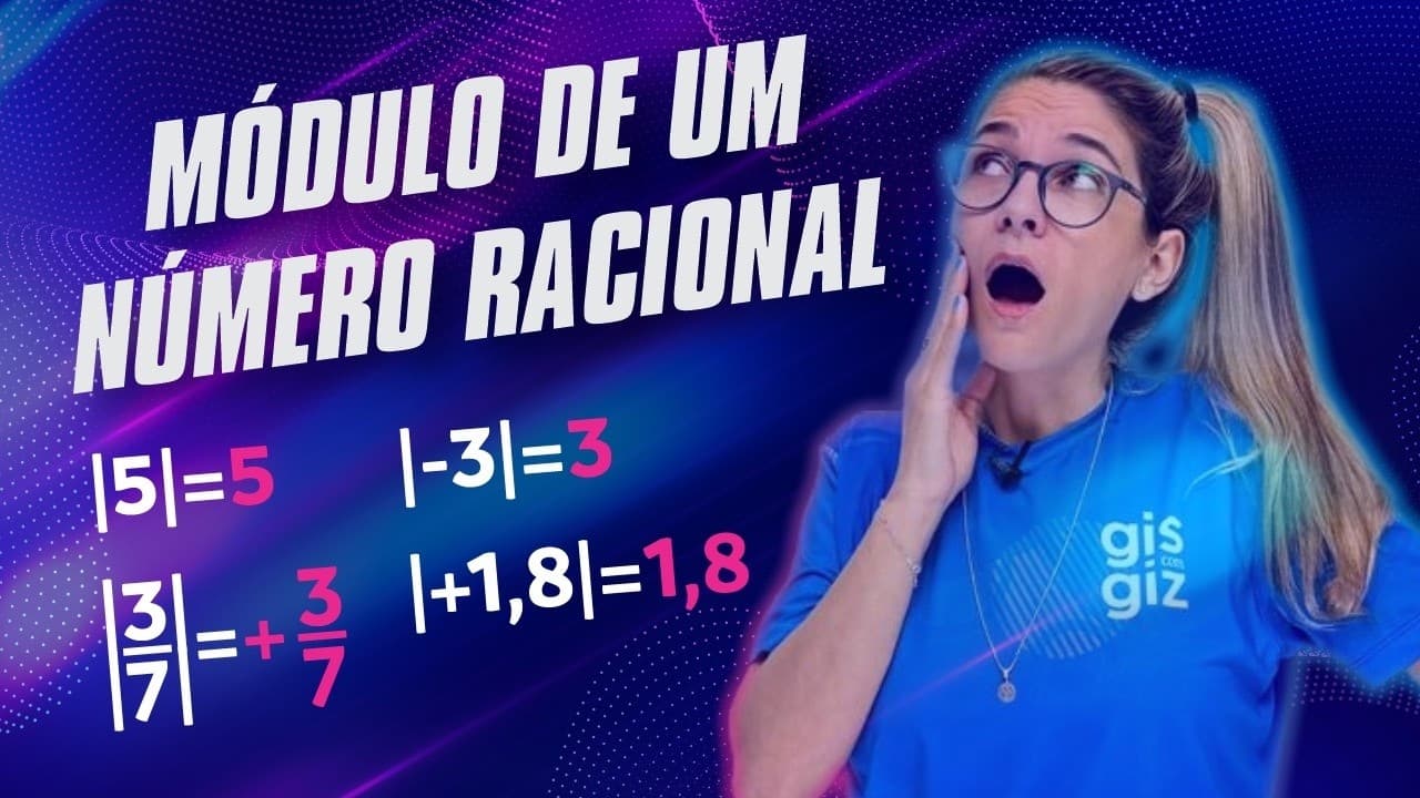 Thumbnail: MÓDULO DE UM NÚMERO RACIONAL | O QUE É UM MÓDULO?