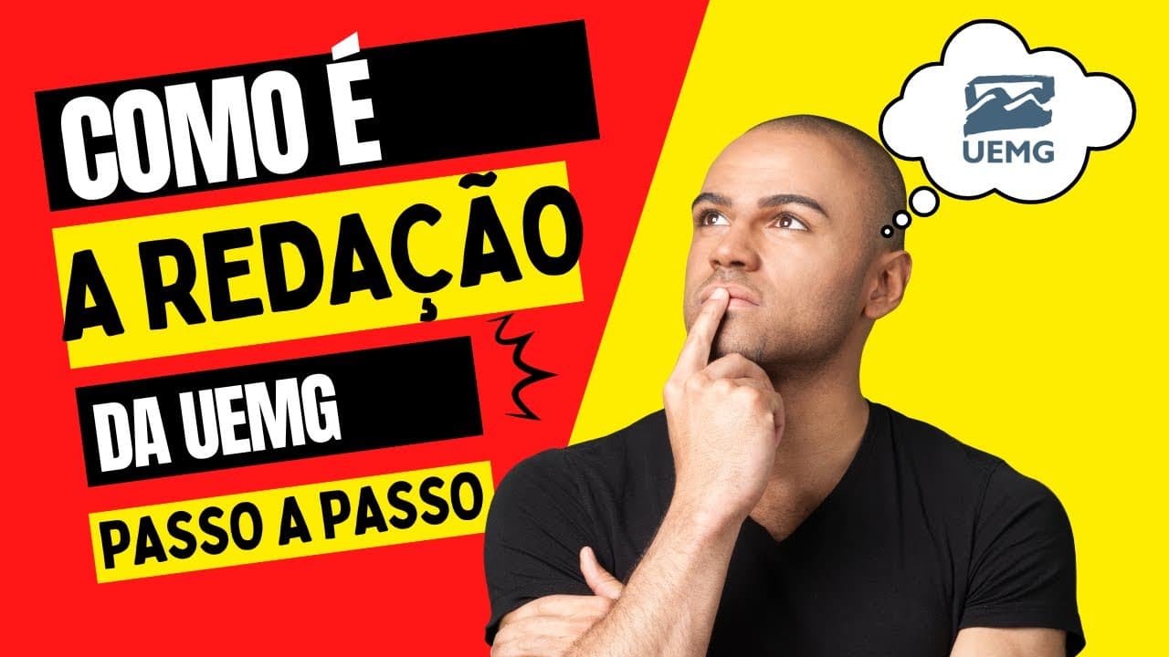 Thumbnail: UEMG: REDAÇÃO