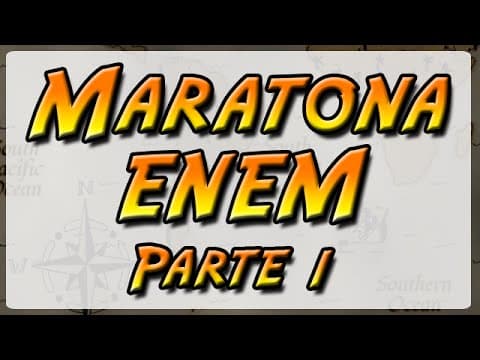Thumbnail da aula: 01 - Maratona de Geografia ENEM 2014