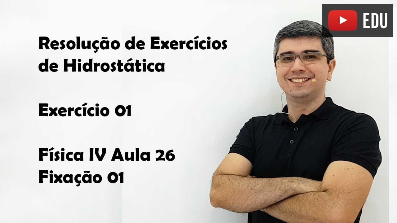Thumbnail: Hidrostática Exercícios Revisão para ENEM - 1
