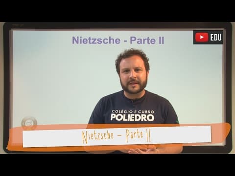 Thumbnail da aula: Videoaulas Poliedro | Nietzsche - Parte II