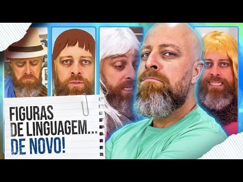 Thumbnail da aula: Dando vida às FIGURAS DE LINGUAGEM - Parte 2 | Professor Noslen