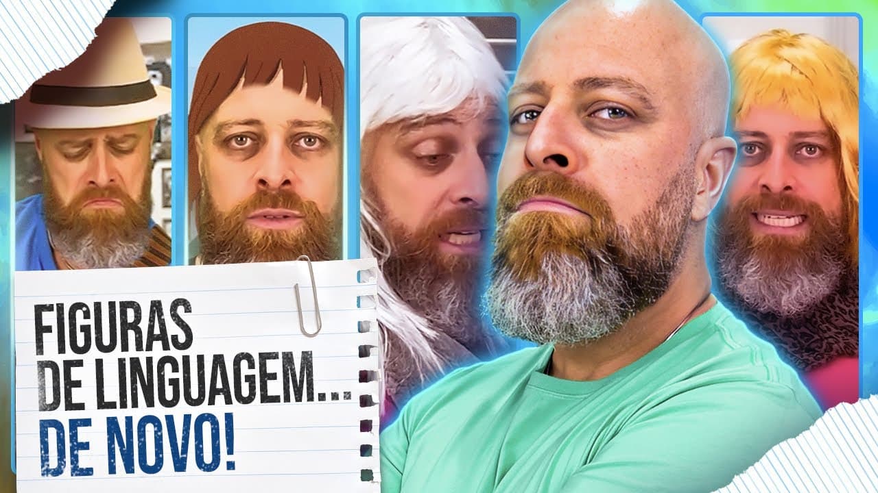 Thumbnail: Dando vida às FIGURAS DE LINGUAGEM - Parte 2 | Professor Noslen