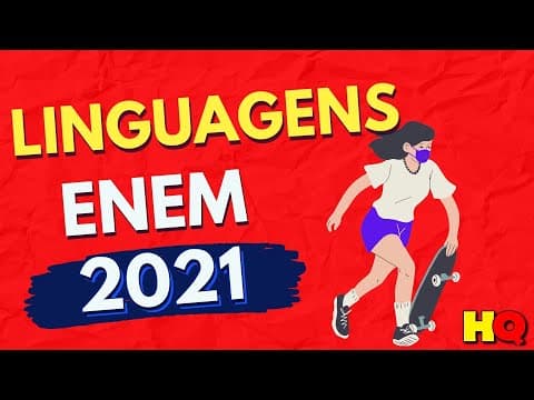 Thumbnail da aula: ENEM 2021 - O skate apareceu como forma de vivência no lazer
