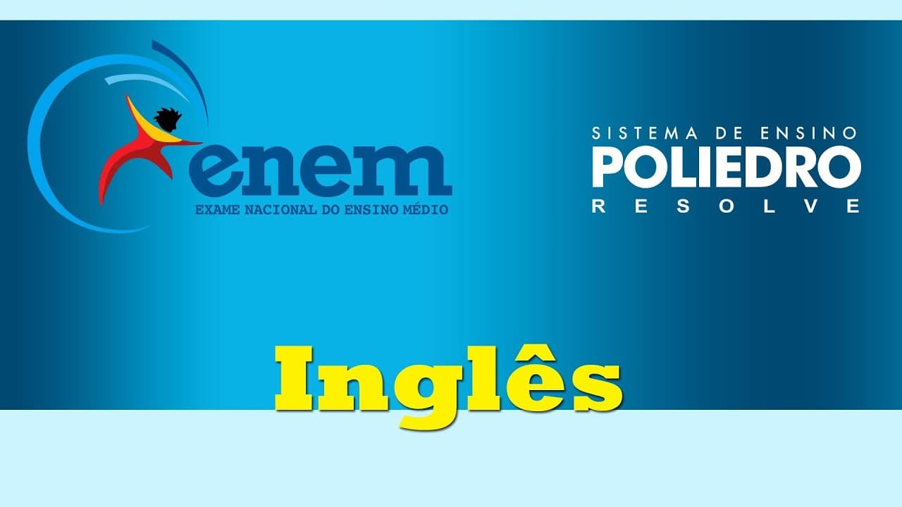 Thumbnail: Poliedro Resolve Enem 2013 - Inglês