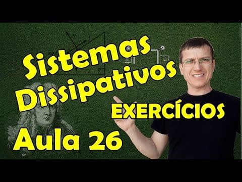 Thumbnail da aula: ENERGIA MECÂNICA  EM SISTEMAS DISSIPATIVOS - EXERCÍCIOS   DINÂMICA   AULA 26   Prof  Boaro ILIMIT
