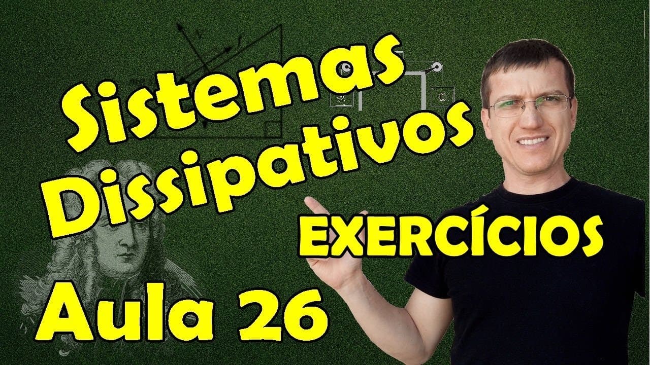 Thumbnail: ENERGIA MECÂNICA  EM SISTEMAS DISSIPATIVOS - EXERCÍCIOS   DINÂMICA   AULA 26   Prof  Boaro ILIMIT