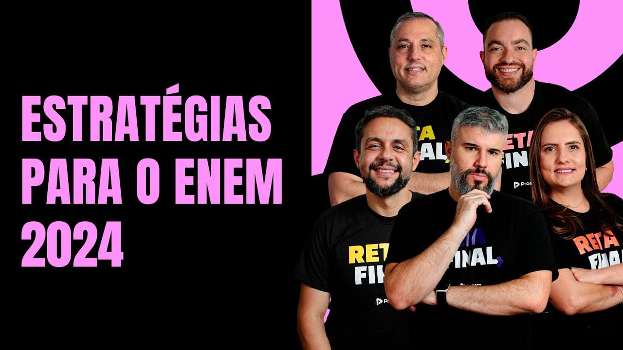 Thumbnail: Estratégias para gabaritar o 2º dia do Enem 2024 | ProEnem