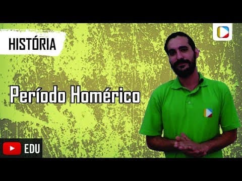 Thumbnail da aula: História - Grécia - Período Homérico