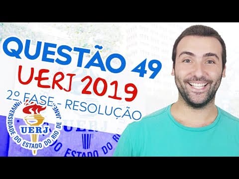 Thumbnail da aula: UERJ 2019 - QUESTÃO 49 DE GEOGRAFIA - RESOLUÇÃO 2° EXAME DE QUALIFICAÇÃO