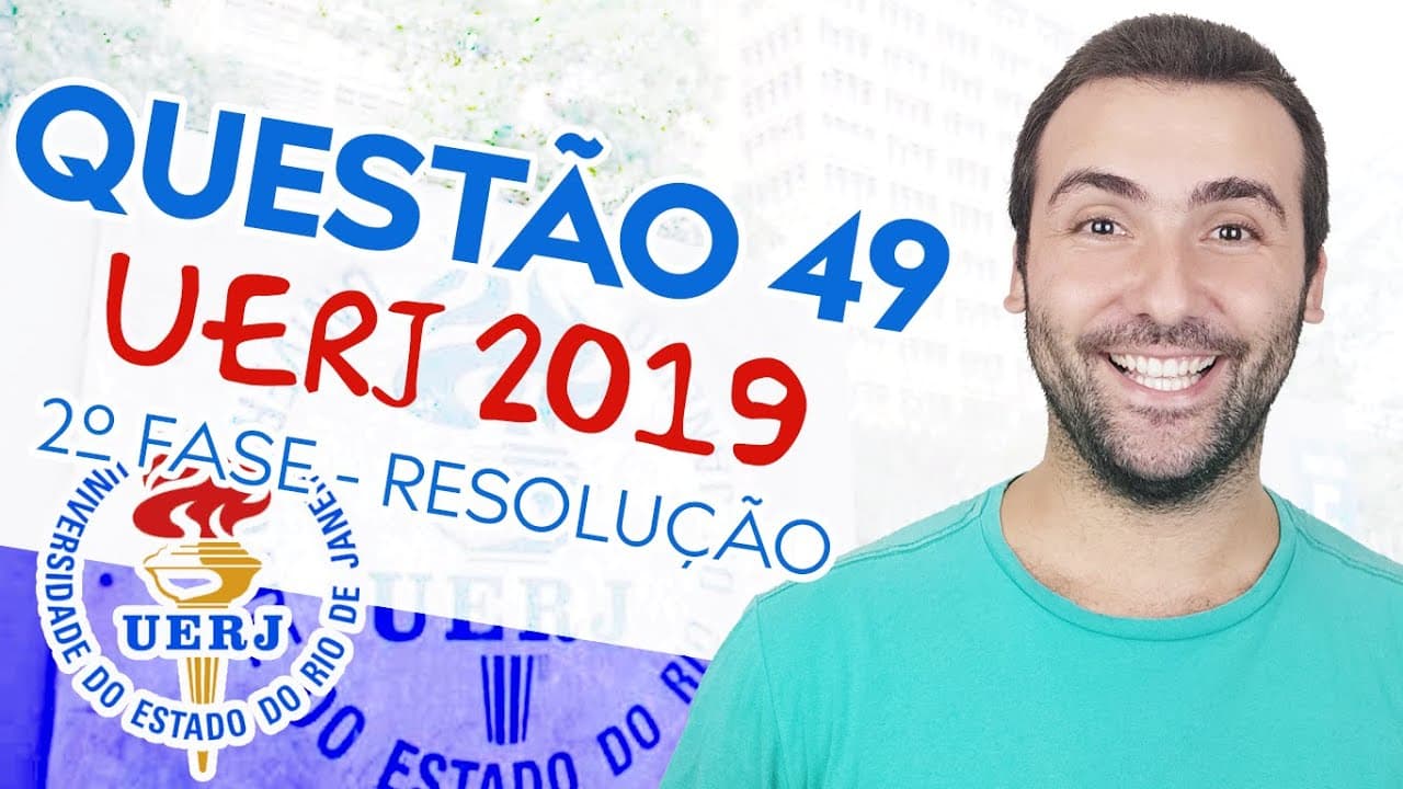 Thumbnail: UERJ 2019 - QUESTÃO 49 DE GEOGRAFIA - RESOLUÇÃO 2° EXAME DE QUALIFICAÇÃO
