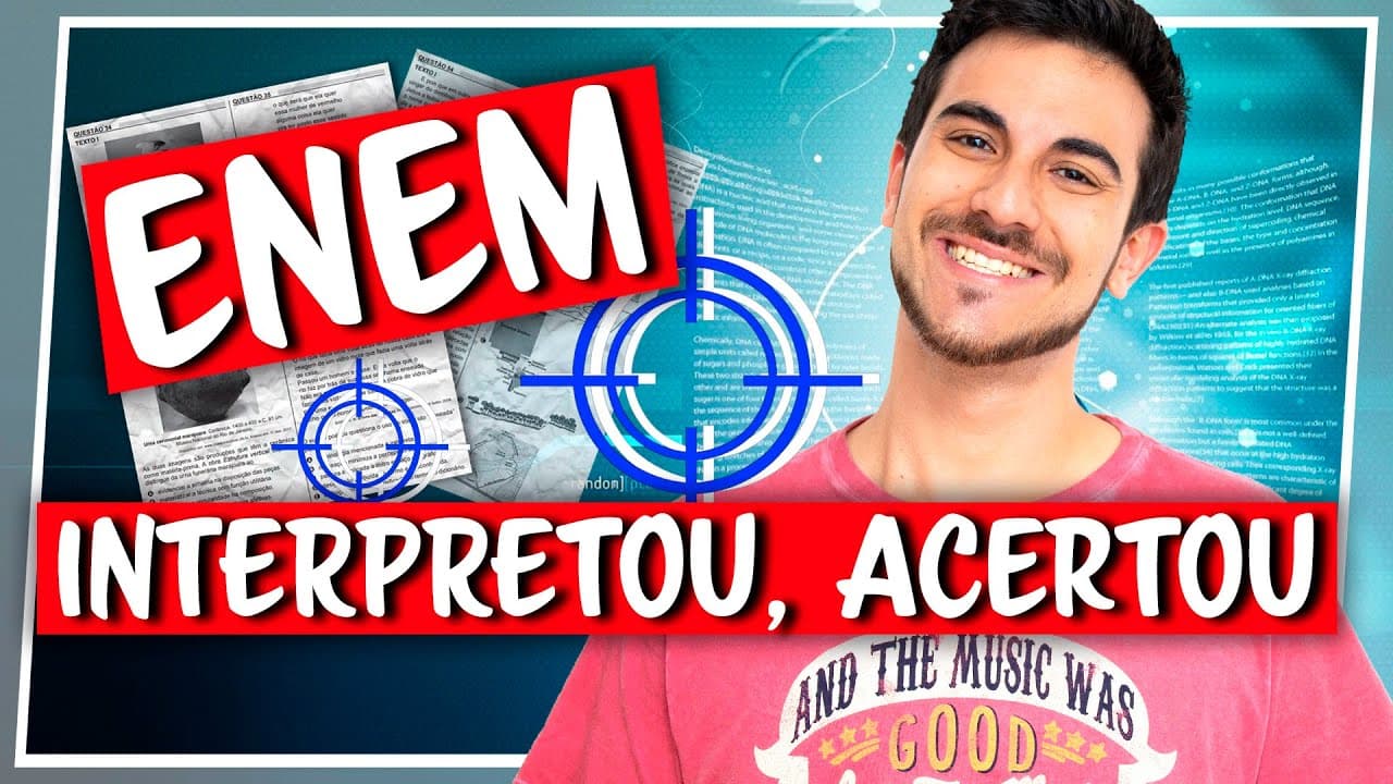 Thumbnail: How to Interpret (AND GET) ENEM Questions Right