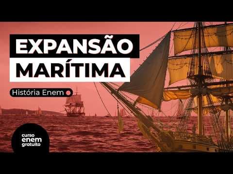 Thumbnail da aula: EXPANSÃO MARÍTIMA EUROPEIA: objetivos, tratados e mapas | História Enem | Ana Cristina Perón