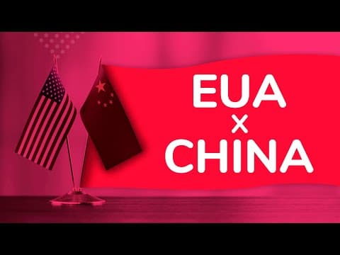 Thumbnail da aula: GUERRA COMERCIAL ENTRE OS ESTADOS UNIDOS E CHINA | ProEnem
