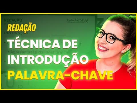 Thumbnail da aula: INTRODUÇÃO PRONTA DE REDAÇÃO (PARA CONCURSO PÚBLICO/ENEM/VESTIBULAR) - Profa. Pamba