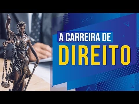 Thumbnail da aula: COMO É O CURSO DE DIREITO? | TRILHA DE PROFISSÕES
