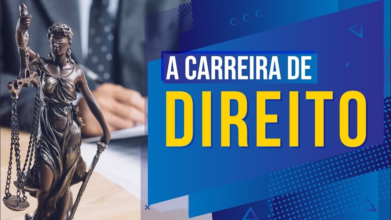 Thumbnail: COMO É O CURSO DE DIREITO? | TRILHA DE PROFISSÕES