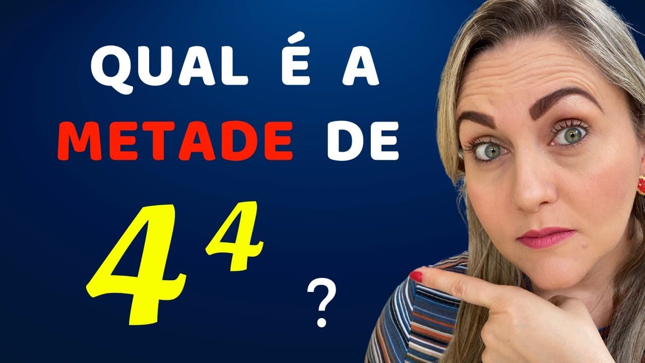 Thumbnail: 🤯🤯 A RESPOSTA NÃO É O QUE VOCÊ PENSA!! Matemática básica todo dia.📚🚀