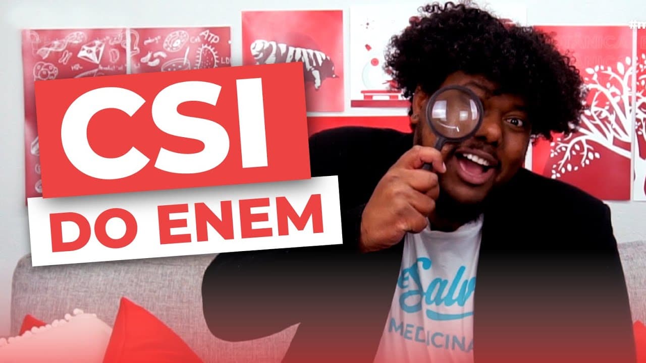 Thumbnail: Genética e Biotecnologia no ENEM | Tem Biologia No Meu Dia | É MEME OU AULA? | Me Salva! ENEM