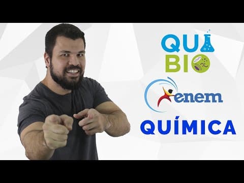 Thumbnail da aula: ENEM 2020 - A sacarase (ou invertase) é uma enzima que atua no intestino humano hidrolisando o dissa