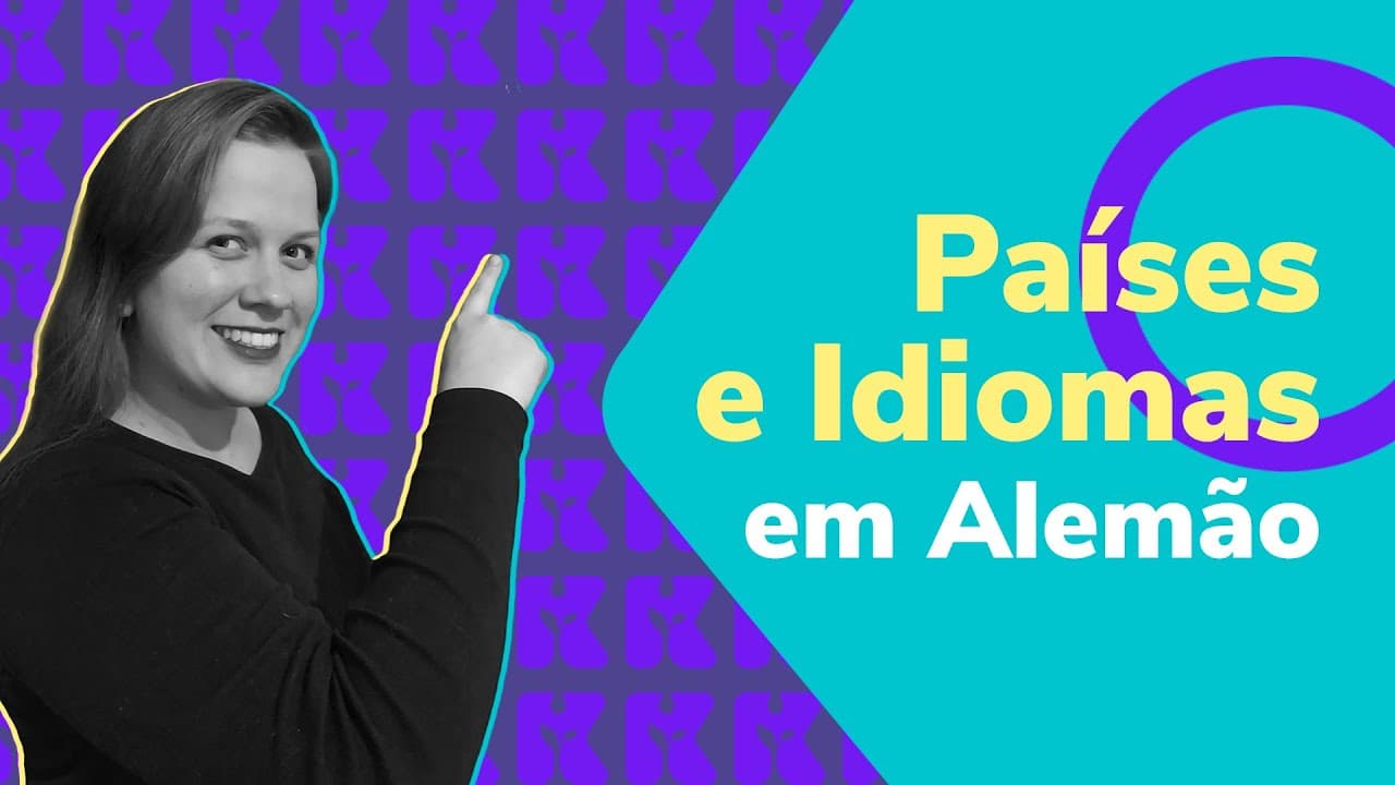 Thumbnail: Países e idiomas em alemão | pronúncia #07