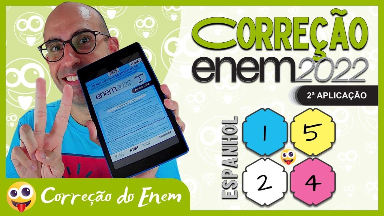 Thumbnail: [CORREÇÃO DO ENEM] Questão 1 (espanhol) - Enem 2022 (2ª aplicação) - Prova azul ▷ Amistad