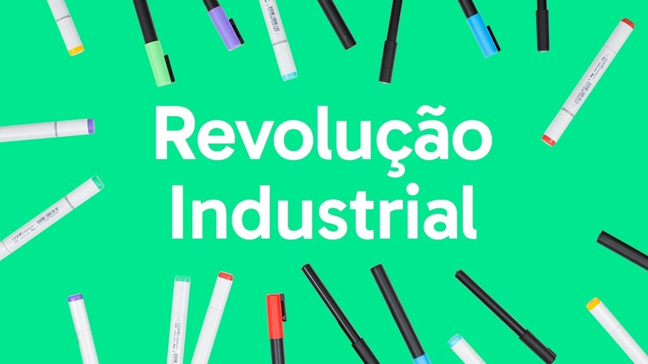 Thumbnail: REVOLUÇÃO INDUSTRIAL: RESUMO PARA VESTIBULAR | HISTÓRIA | QUER QUE DESENHE?