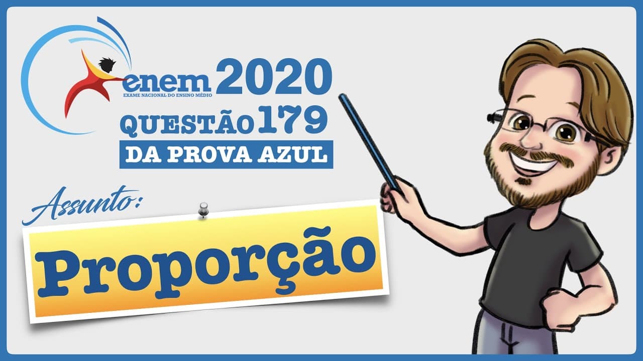 Thumbnail: ENEM || Proporção || Um pé de eucalipto em idade adequada para o corte rende, em média, 20 mil
